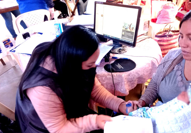 Serecí Cochabamba: Más de 100 habitantes del Valle Alto se benefician con saneamiento de documentos y empadronamiento biométrico