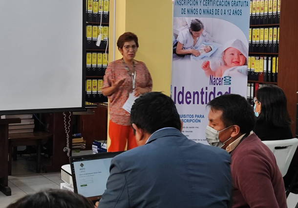 Serecí Cochabamba capacita a 54 ORC en actualización de registro digital de certificados de nacido vivo y defunción