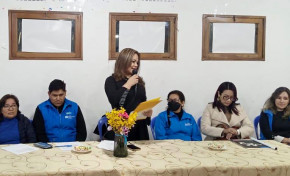 TED Chuquisaca entrega credenciales a la directiva del Comité Infanto Juvenil Nueva Alba de Aldeas Infantiles SOS