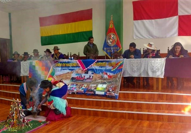 Potosí: autoridades del TSE participaron como expositores en diálogo interjurisdiccional organizado por el CAOP