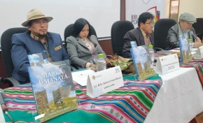 Presidente del TED La Paz presenta su libro Marka Umanata: su cultura, historia y arquitectura