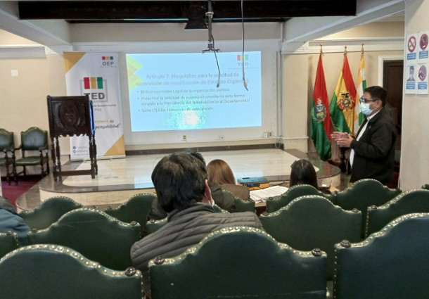 En lo que va de 2023, una agrupación ciudadana de La Paz perdió su personalidad jurídica