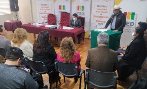 TED La Paz entrega credenciales a las ocho nuevas autoridades de Cotel RL