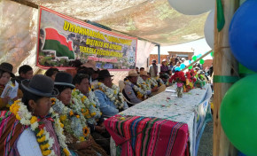 TED La Paz: ahora las y los ciudadanos del Distrito 6 de Achocalla elegirán a las autoridades de su circunscripción
