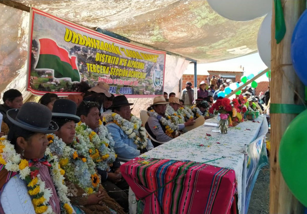 TED La Paz: ahora las y los ciudadanos del Distrito 6 de Achocalla elegirán a las autoridades de su circunscripción