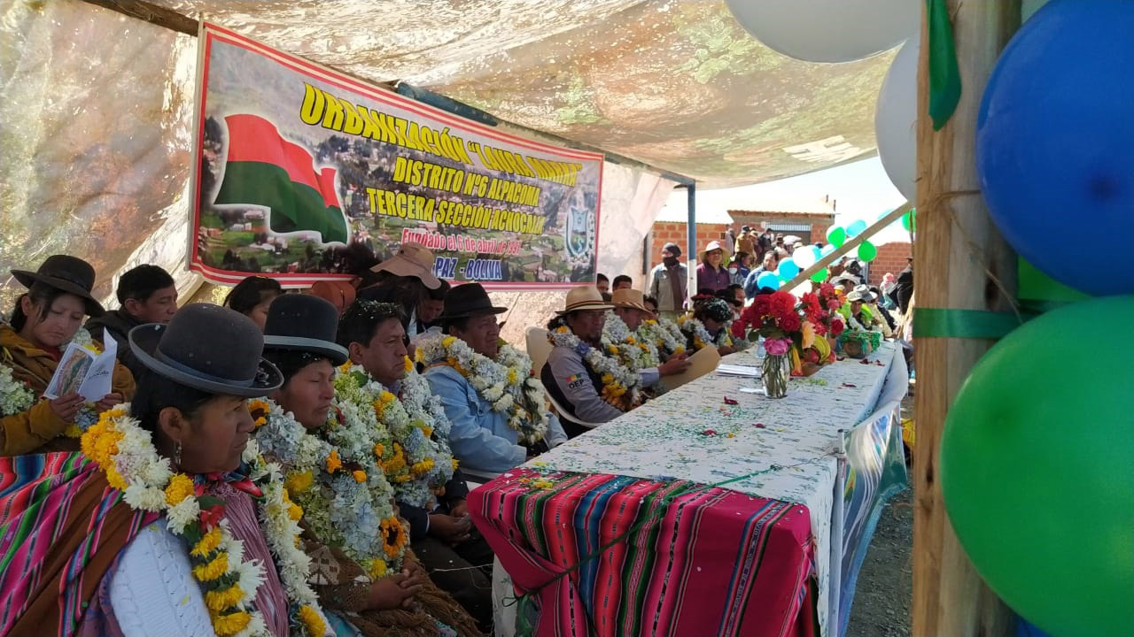 TED LPZ distrito 6 Achocalla 01