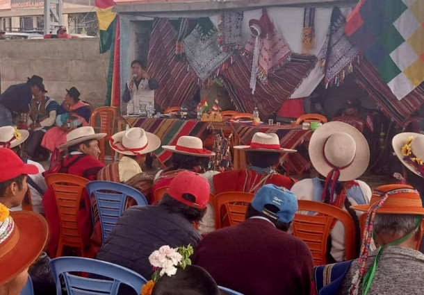 Al menos un millar de autoridades originarias de las NPIOC participaron en la socialización sobre las funciones del OEP