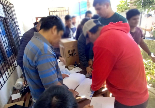 Santa Cruz: privados de libertad del centro de rehabilitación de Palmasola eligieron a sus delegados de Trabajo y Educación