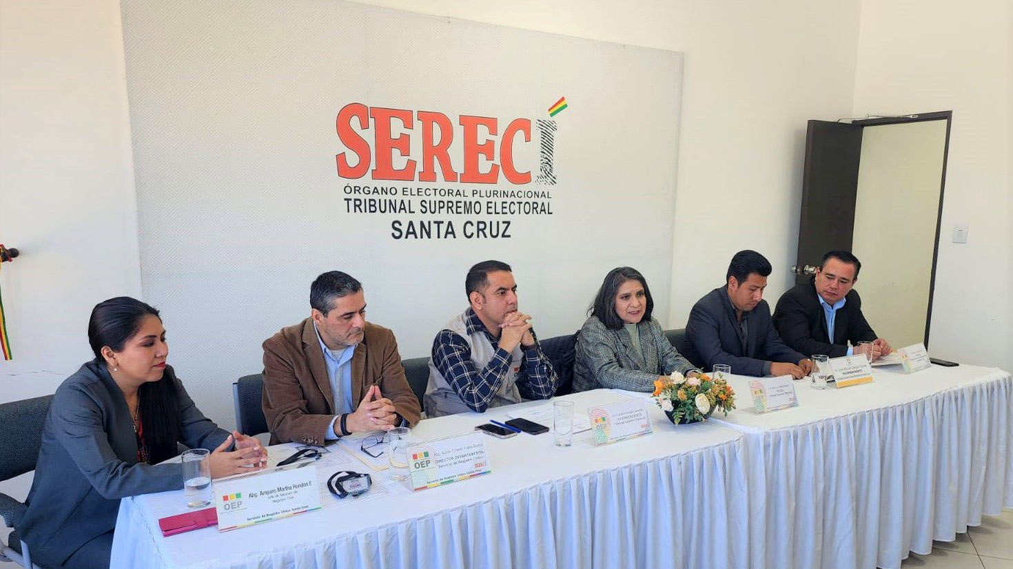 VICEPDTE TSE FRANCISCO VARGAS Y VOCALES TED SCZ