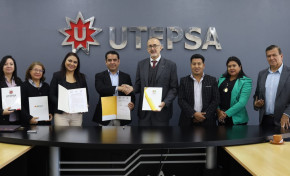 OEP suscribe convenio con la Utepsa para promover y fortalecer la democracia intercultural
