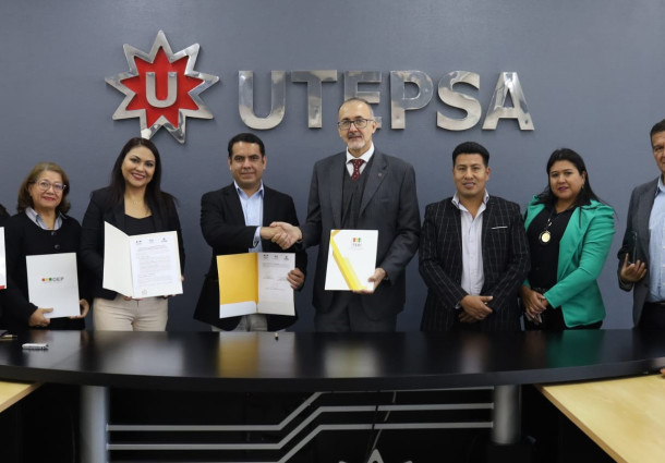 OEP suscribe convenio con la Utepsa para promover y fortalecer la democracia intercultural