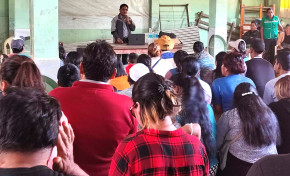 TED La Paz explica en la comunidad de Miguillas el rol del OEP en las consultas previas