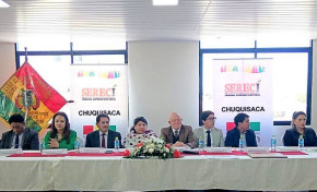 Serecí Chuquisaca posesiona a 12 nuevos oficiales de registro civil