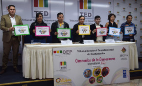 TED Cochabamba sortea la conformación de grupos de estudiantes para las Olimpiadas de la Democracia Intercultural 2023