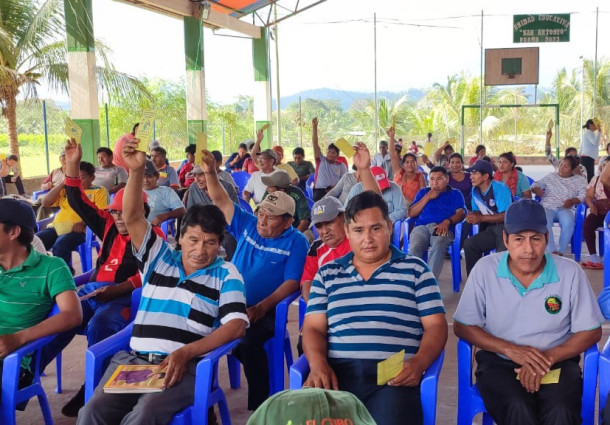 TED La Paz supervisa elección de nuevas autoridades de la Cooperativa de Servicios de Alto Beni