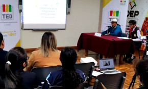 TED La Paz realiza el sorteo para las Olimpiadas de la Democracia Intercultural y detalla las reglas del juego