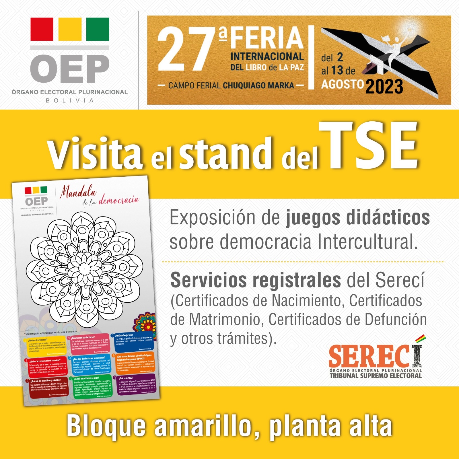 TSE EN LA FERIA DEL LIBRO