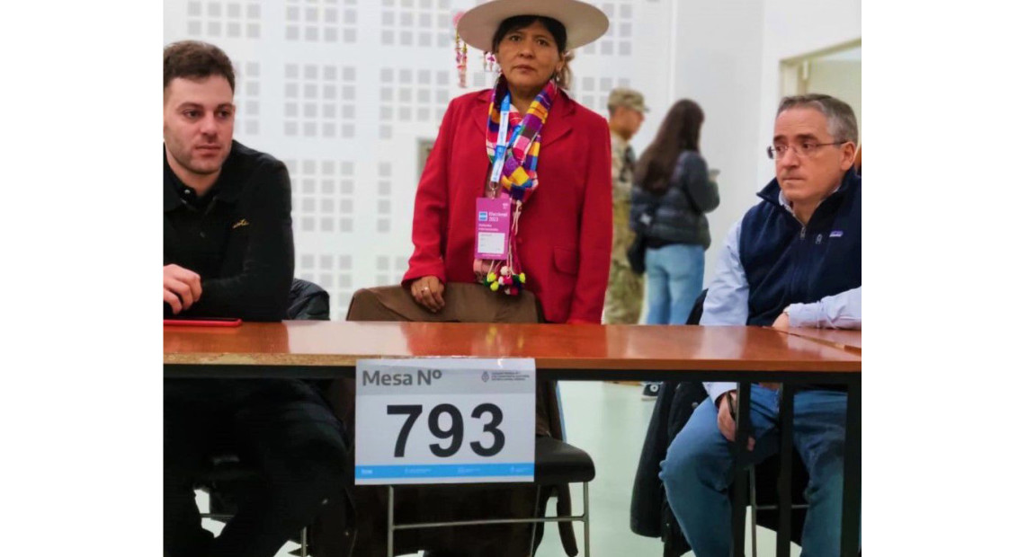 Vocal TSE N. Arista Elecciones PASO Argentina