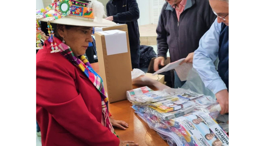 Vocal TSE N. Arista Elecciones PASO Argentina 2