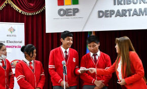 La UE Bolivia de Vinto representará a Oruro en la competencia nacional de las Olimpiadas de la Democracia Intercultural