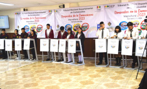 Eusebio Tudela Tapia II clasifica a la final departamental de las Olimpiadas de la Democracia Intercultural