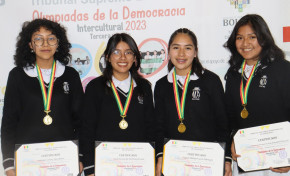Chuquisaca ya cuenta con el ganador de las Olimpiadas de la Democracia Intercultural que representará en la instancia nacional