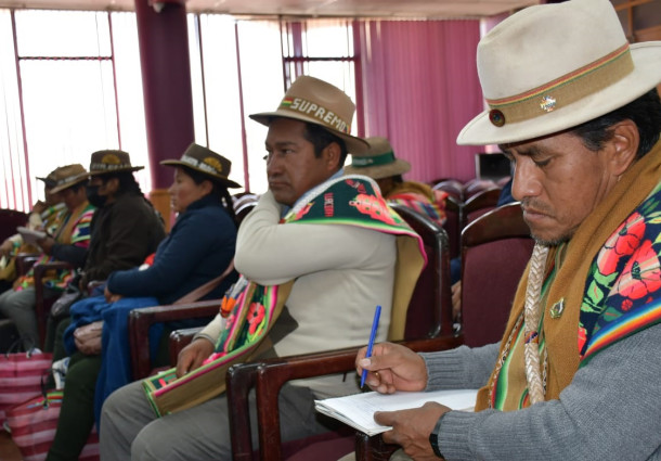 GAIOC Salinas recibe información del TED para iniciar gestión de escaños para circunscripción especial indígena ante la Asamblea Legislativa Departamental