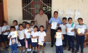 TED Pando entrega credenciales a gobierno estudiantil en Derrepente y promociona la democracia intercultural en localidades aledañas al río Orthon