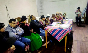TED Potosí socializa la consulta previa a los pueblos indígenas originarios de la región