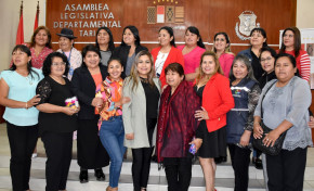 Tarija: “Seguimos socializando la Ley 243 contra el Acoso y la Violencia Política”, ahora  ante la Legislativa  Departamental