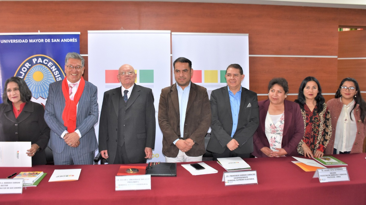 FIRMA DE CONVENIO UMSA TSE