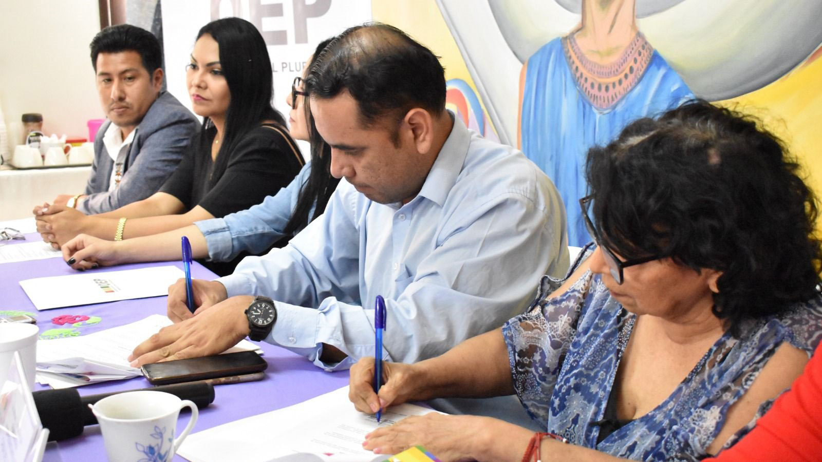 FIRMA DEL CONVENIO TSE Y CM