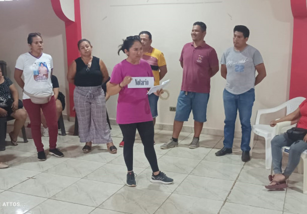 TED Beni dicta curso presencial para notarias y notarios electorales en Riberalta