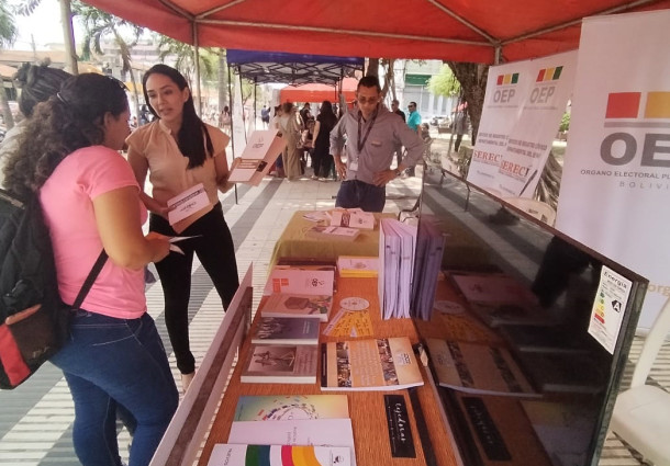 TED Beni participa en la primera versión de la feria jurídica departamental en la ciudad de Trinidad