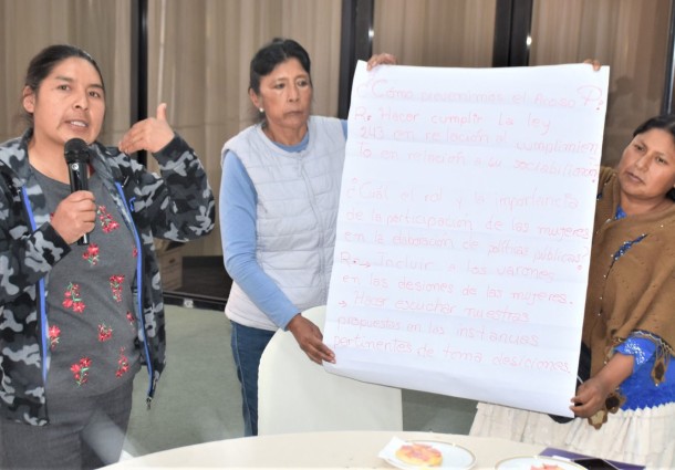 Encuentro internacional concluye con recomendaciones para profundizar el régimen de despatriarcalización en organizaciones políticas