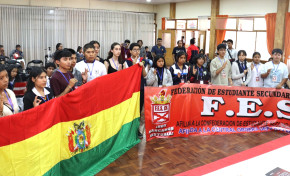 La Federación de Estudiantes de Secundaria de Chuquisaca eligió a sus representantes para las gestiones 2024-2025