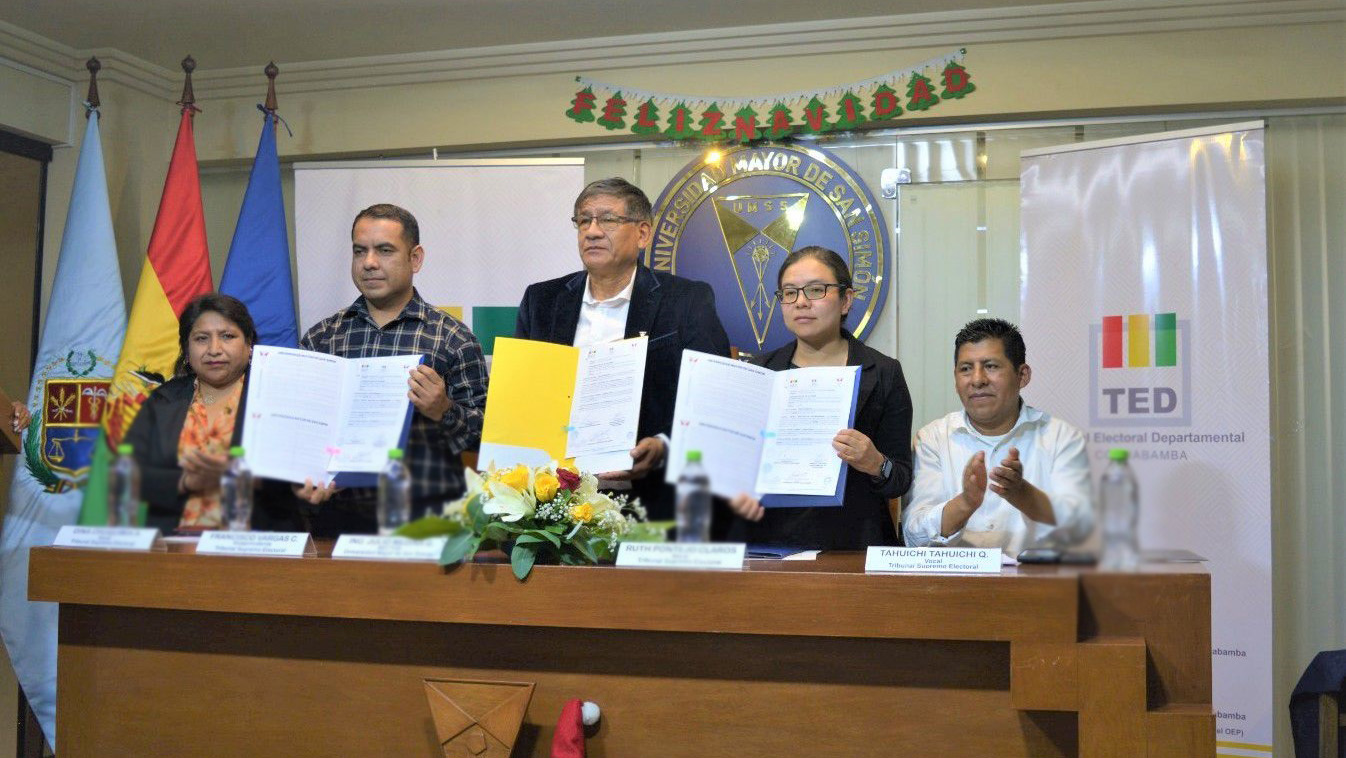 FIRMA CONVENIO TSE UMSS