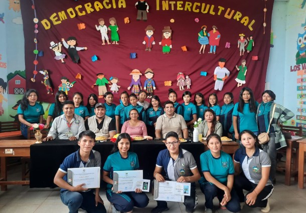 TED Pando premia a los ganadores del concurso de videos cortos sobre democracia intercultural en el área rural