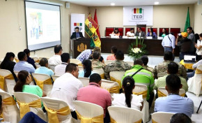 En acto público se presenta el Informe de Labores y Rendición de Cuentas de la gestión 2023 y el Plan de Trabajo Anual 2024