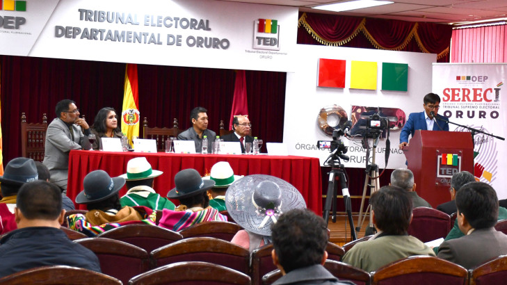 TED ORURO revocatoria