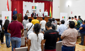 El TED y Serecí Tarija presentan informe y rendición de cuentas de la gestión 2023