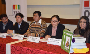 Cochabamba: TSE presenta las revistas Tejedoras y Andamios