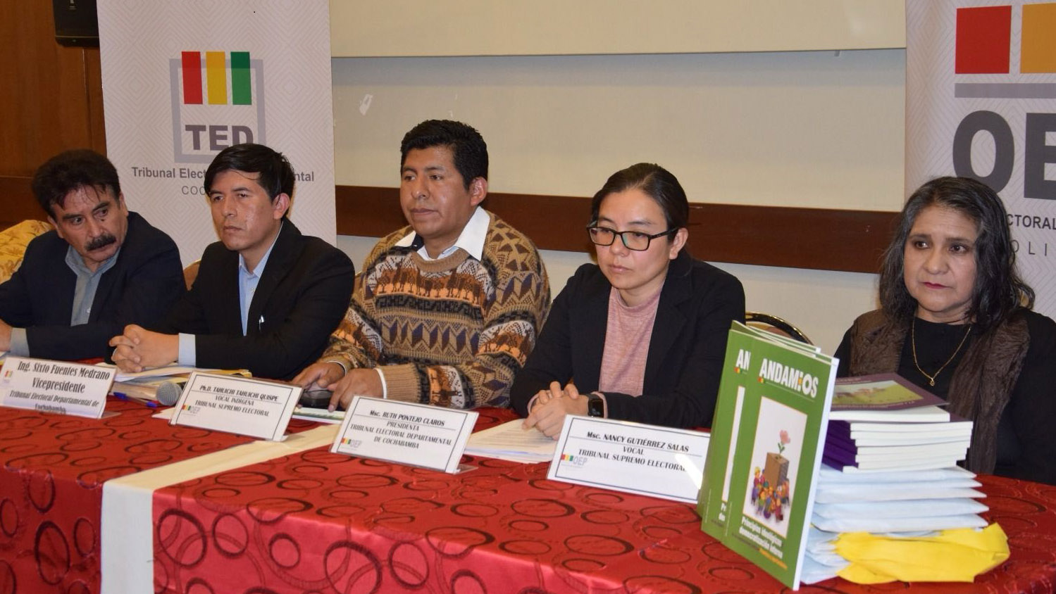 VOCALES TSE Y TED CBBA 1