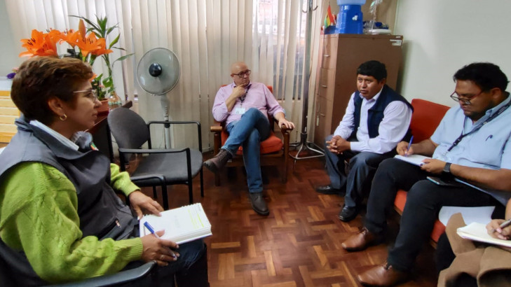 REUNION DIRECTORA SERECI Y DIRECTOR PENITENCIARIA