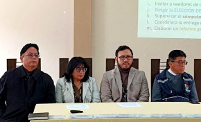 El TED Chuquisaca inaugura el ciclo de capacitaciones dirigido a directores, maestras y maestros de los 27 distritos educativos de la región