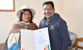 Autoridades originarias de Uru Chipaya reciben credencial para integrar la instancia legislativa