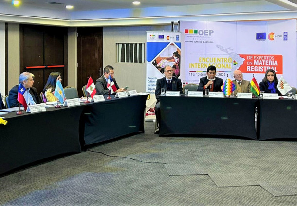 Inicia el Encuentro Internacional de Expertos en Materia Registral