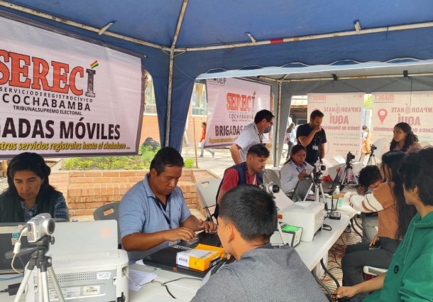 El Serecí comienza campañas registrales en municipios de cono sur, zona andina y el trópico de Cochabamba