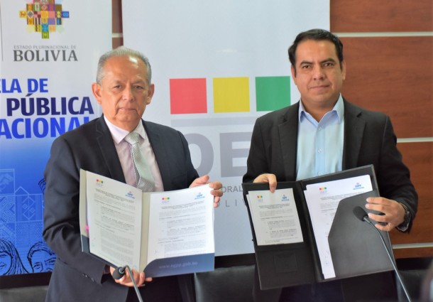 TSE y EGPP suscriben convenio de cooperación interinstitucional para el fortalecimiento democrático