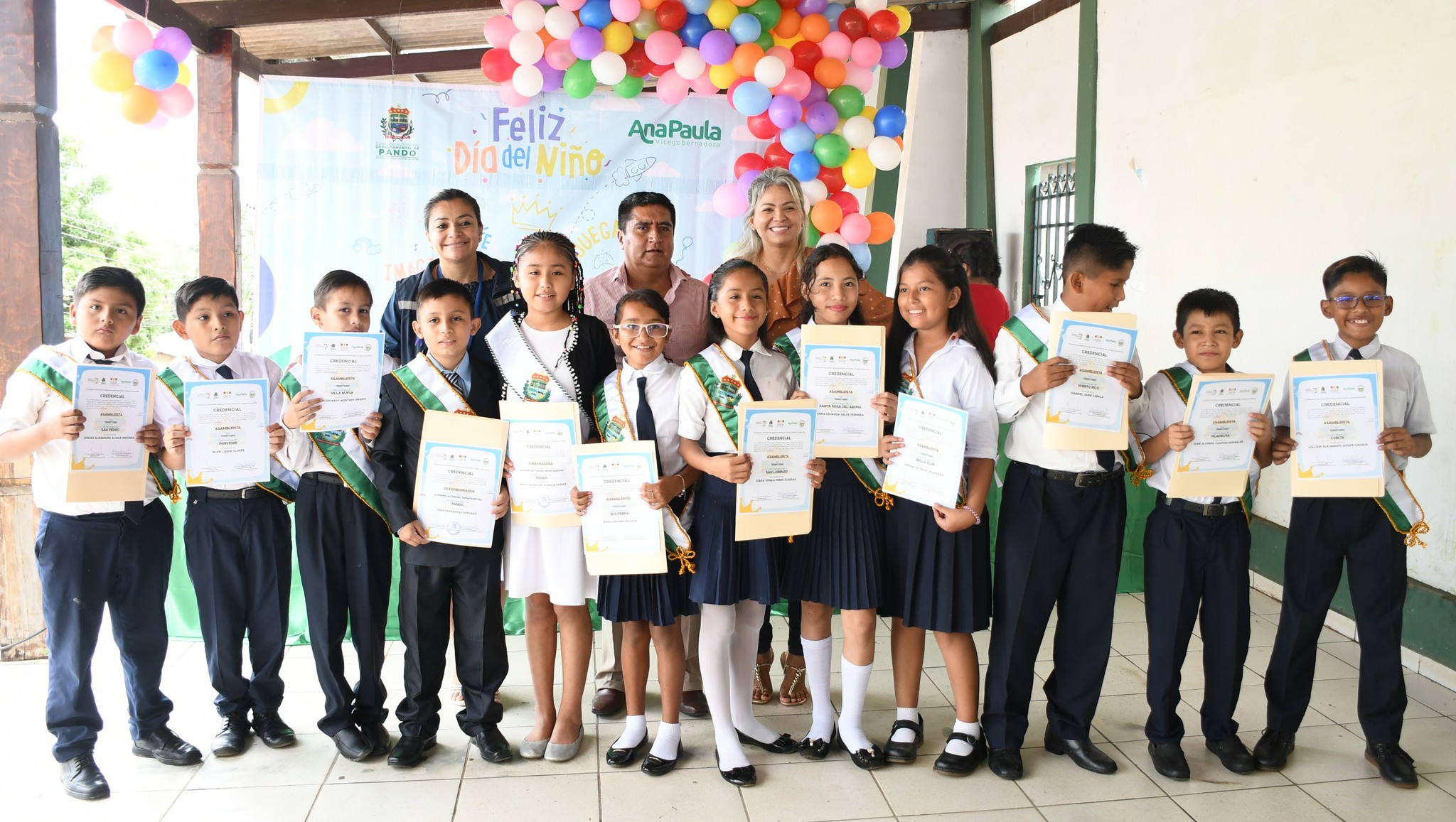 Autoridades infantiles Pando